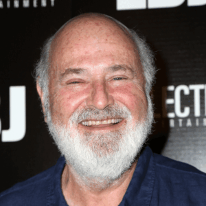 Portrait of filmmaker Rob Reiner, used to discuss the California slayer statute and how Texas inheritance law handles cases of wrongful death by an heir.